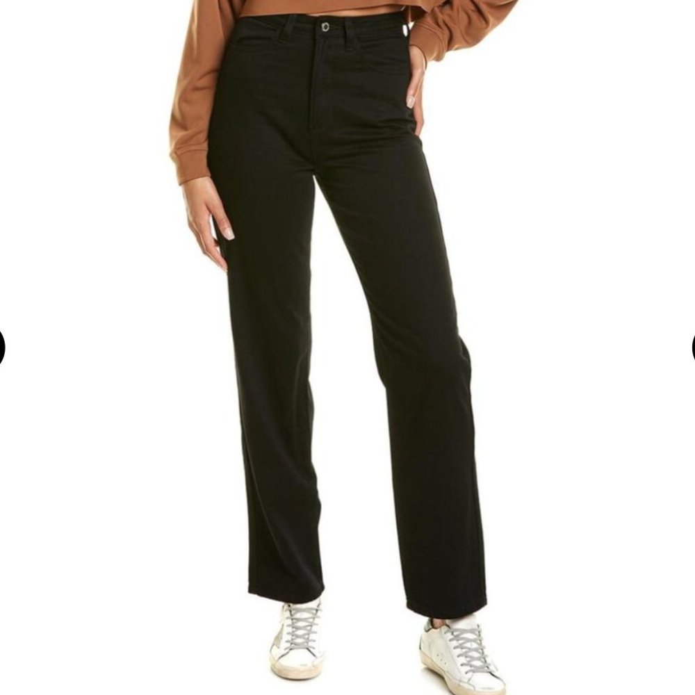NWT WeWoreWhat Rigid Denim Mom Jean - Jet Black - Size 28